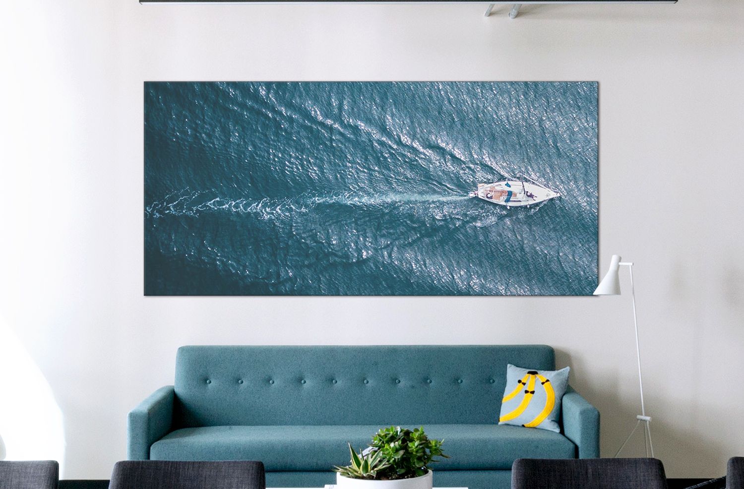 Custom printed acoustic panel