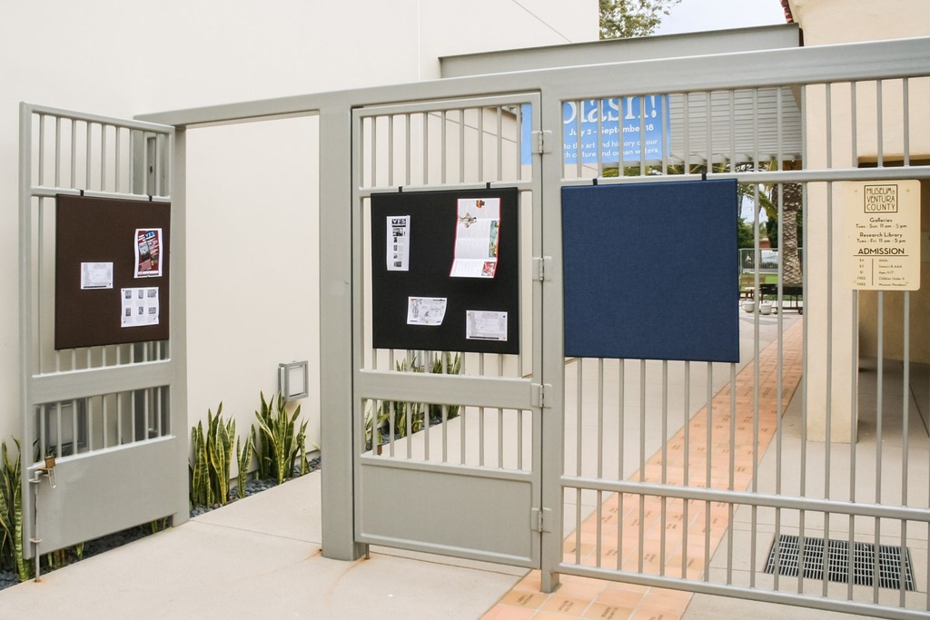 15. Pre-Made Tackable Fabric Covered Panels Bulletin Board Outside School