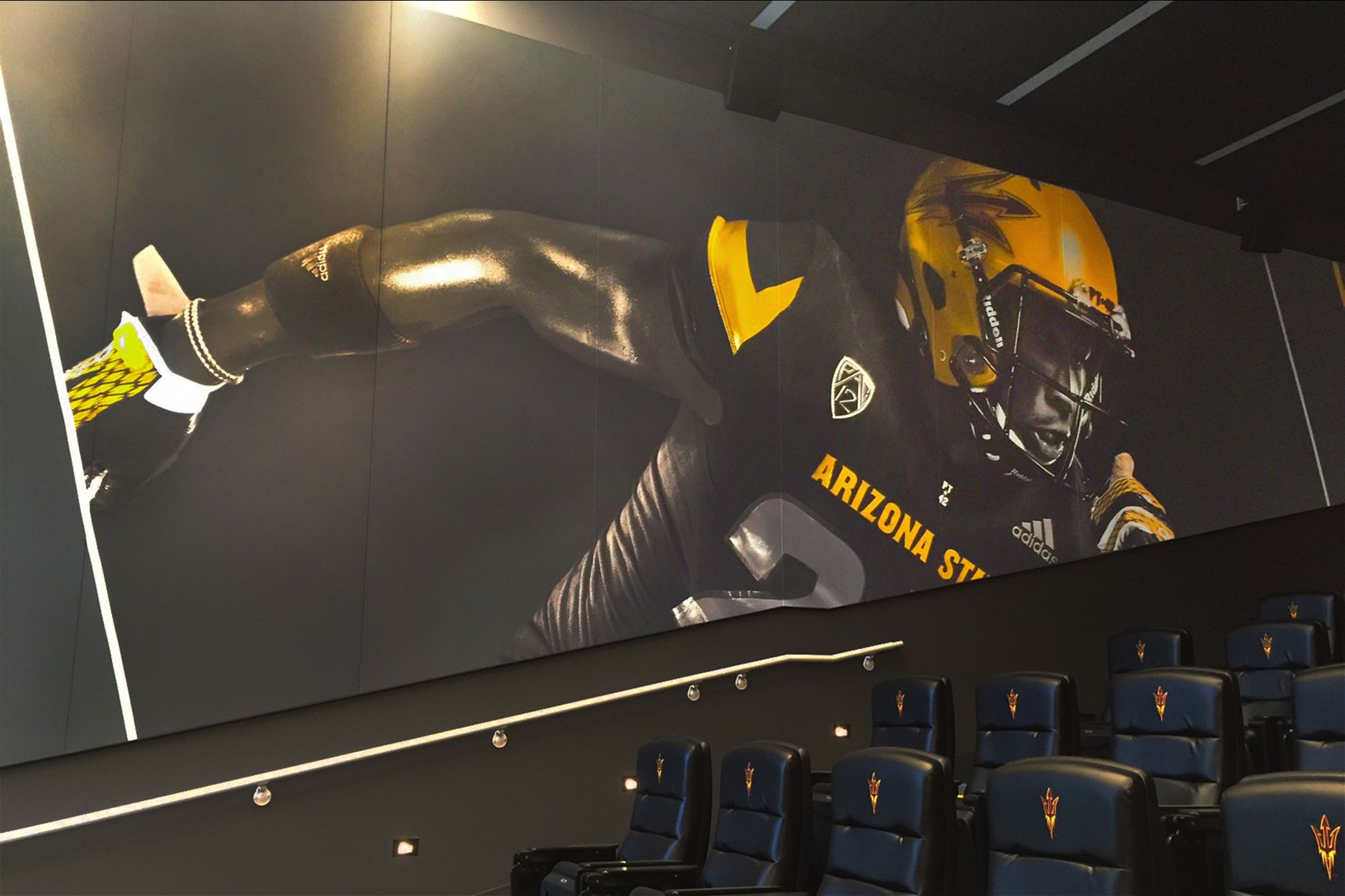 Full Wall Fabric Print - ASU - Multi-Vertical Panels Full Wall Fabric Print - ASU - Multi-Vertical Panels