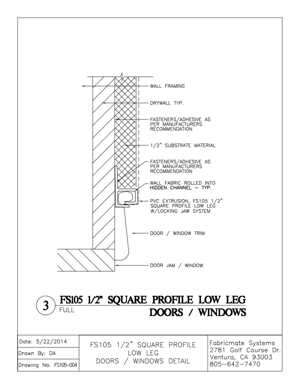 DOORS WINDOWS - FS105-004