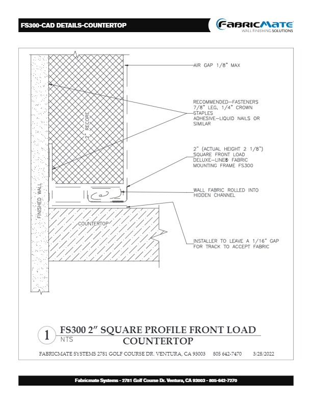 COUNTER TOP - FS300