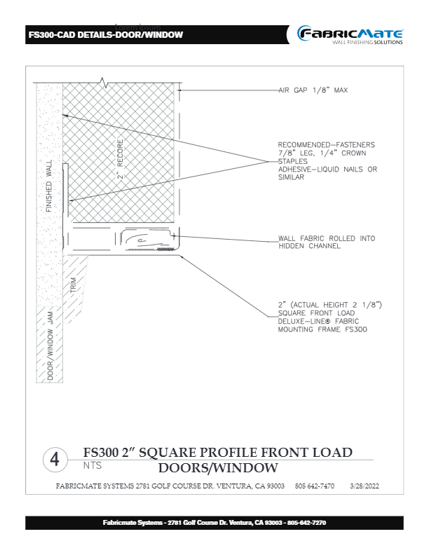 DOORS & WINDOWS - FS300