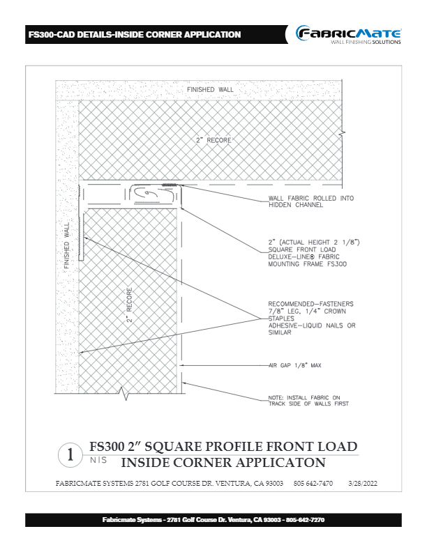 INSIDE CORNER - FS300